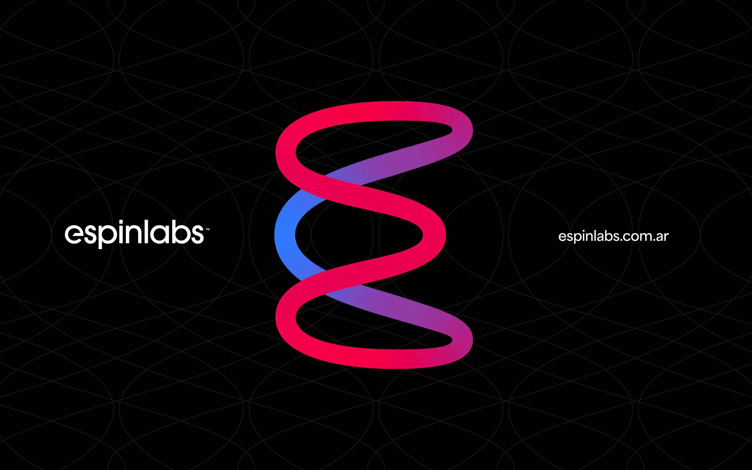 Espinlabs gradient monogram and wordmark