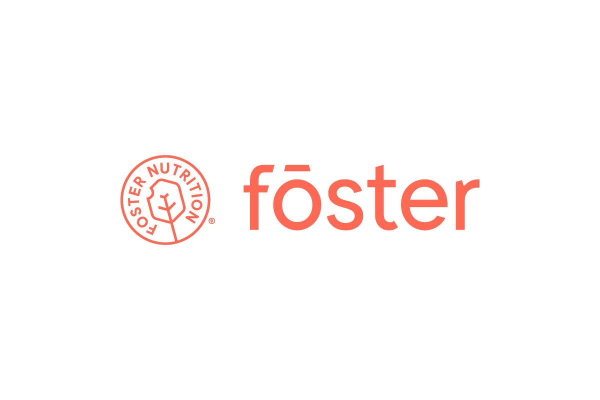 Fōster Nutrition wordmark and circular symbol