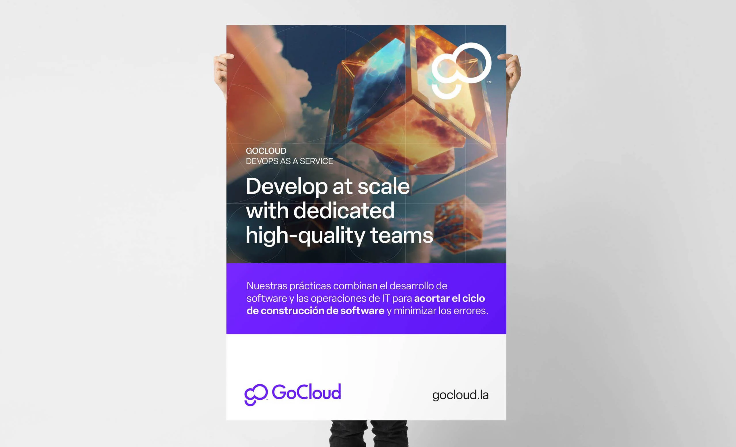 GoCloud campaign poster design