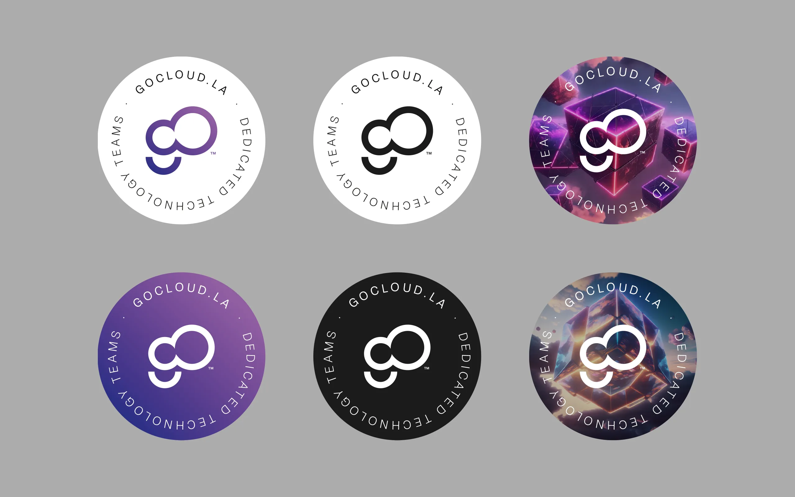 GoCloud promotional stickers